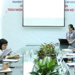 Cơ sở 2 tại TP. HCM tổ chức nghiệm thu chính thức đề tài NCKH cấp cơ sở “Các nhân tố ảnh hưởng đến việc thực hiện trách nhiệm xã hội của các doanh nghiệp xuất khẩu Việt Nam”