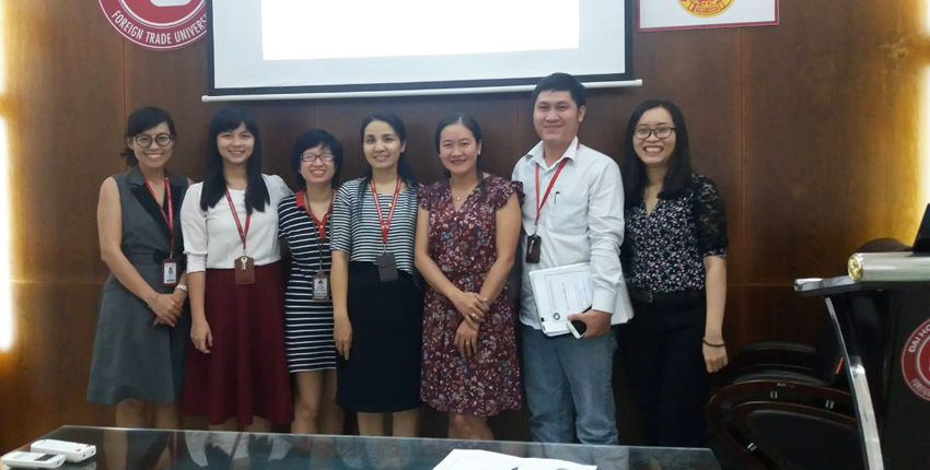 Bộ môn Nghiệp vụ tổ chức hội nghị báo cáo thực tế năm học 2017-2018