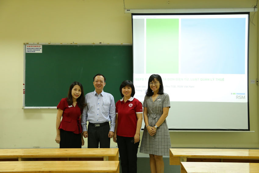 Sinh hoạt chuyên môn Bộ môn Nghiệp vụ: “Cập nhật các quy định về thuế trong kinh doanh”