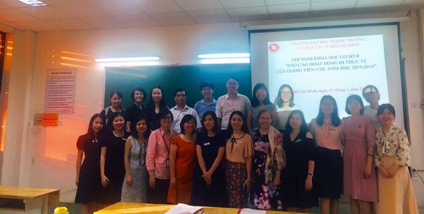 Hội nghị báo cáo nội dung đi thực tế của Giảng viên Bộ môn Nghiệp vụ – Hướng tới hoạt động giảng dạy và nghiên cứu cập nhật và chất lượng