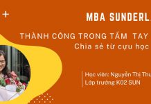 MBA Sunderland – thành công trong tầm tay bạn | Chia sẻ từ cựu học viên