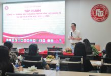 Sôi nổi buổi tập huấn công tác quản lý, giảng dạy chương trình Đào tạo quốc tế năm học 2022 – 2023