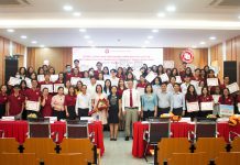 Vinh danh sinh viên ĐTQT tiêu biểu trong học tập và hoạt động phong trào Học kỳ I – Năm học 2022-2023