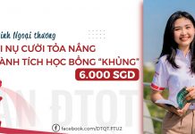 Nữ sinh Ngoại thương với nụ cười tỏa nắng và thành tích học bổng “khủng” 6.000 SGD