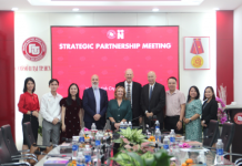 Họp mặt và giao lưu học thuật giữa Cơ sở II với Đại học Northampton (Vương Quốc Anh) và Học viện TMC (Singapore)