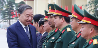 Tổng Bí thư Tô Lâm thăm Lữ đoàn tên lửa 490, Binh chủng Pháo binh