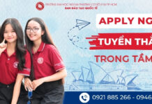 Đào tạo quốc tế – Apply ngay – Tuyển thẳng trong tầm tay!