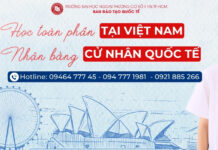 Bằng quốc tế học toàn phần tại Việt Nam