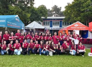 Sắc đỏ nhà Đào tạo Quốc tế – Phân hiệu trường Đại học Ngoại thương nổi bật tại Ngày hội Tư vấn tuyển sinh – Hướng nghiệp 2026