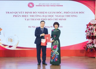 Trường Đại học Ngoại thương bổ nhiệm TS Nguyễn Bình Minh giữ chức Giám đốc Phân hiệu tại Thành phố Hồ Chí Minh