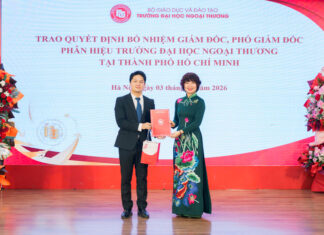 Trường Đại học Ngoại thương bổ nhiệm TS Lê Giang Nam giữ chức Phó Giám đốc Phân hiệu tại Thành phố Hồ Chí Minh ts-le-giang-nam-giu-chuc-pho-giam-doc-phan-hieu-3-7